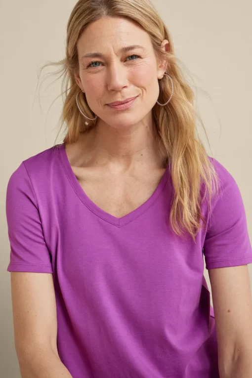 Soft Essential Supima Isabel Short Sleeve Tunic