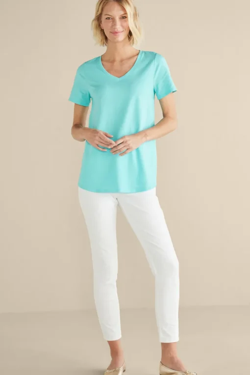 Soft Essential Supima Isabel Short Sleeve Tunic