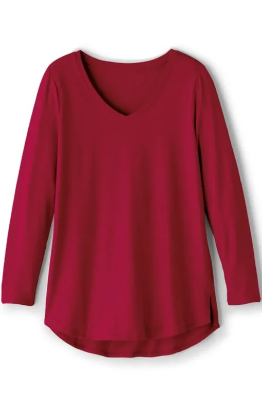 Soft Essential Supima Isabel Long Sleeve Tunic