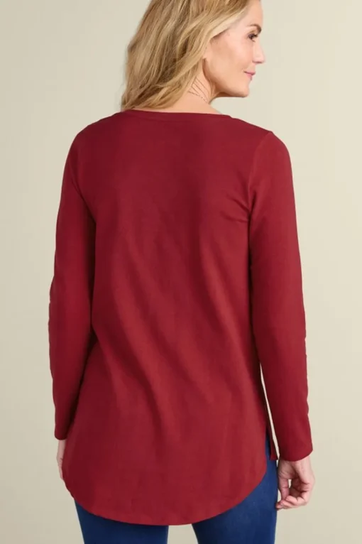 Soft Essential Supima Isabel Long Sleeve Tunic