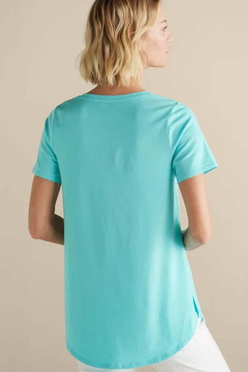 Soft Essential Supima Isabel Short Sleeve Tunic