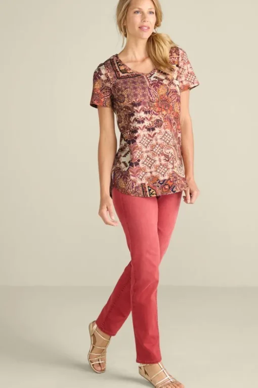 Soft Essential Supima Isabel Short Sleeve Tunic