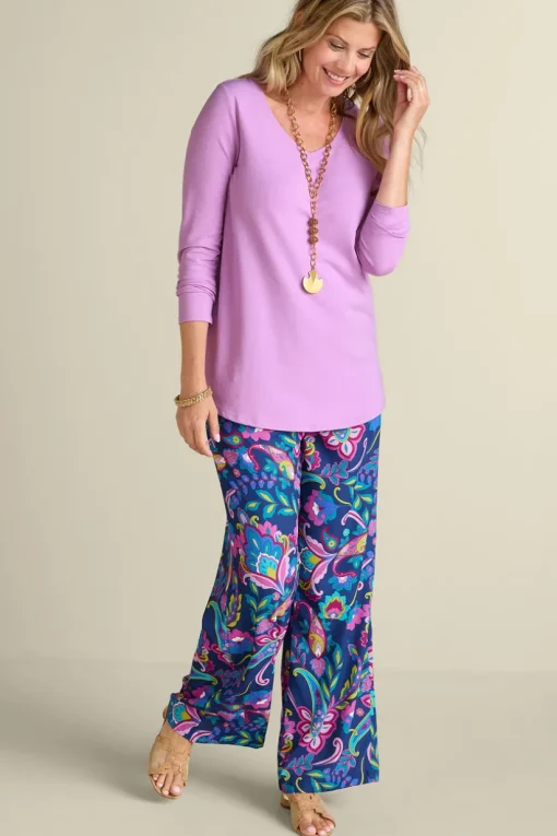 Soft Essential Supima Isabel Long Sleeve Tunic