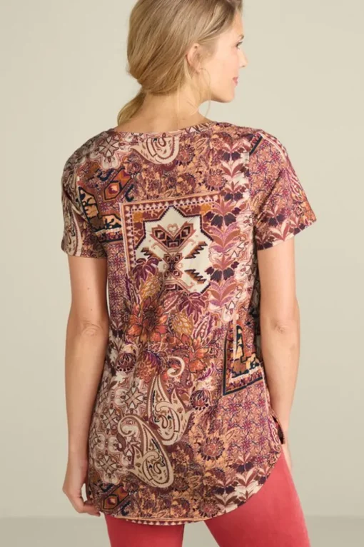 Soft Essential Supima Isabel Short Sleeve Tunic