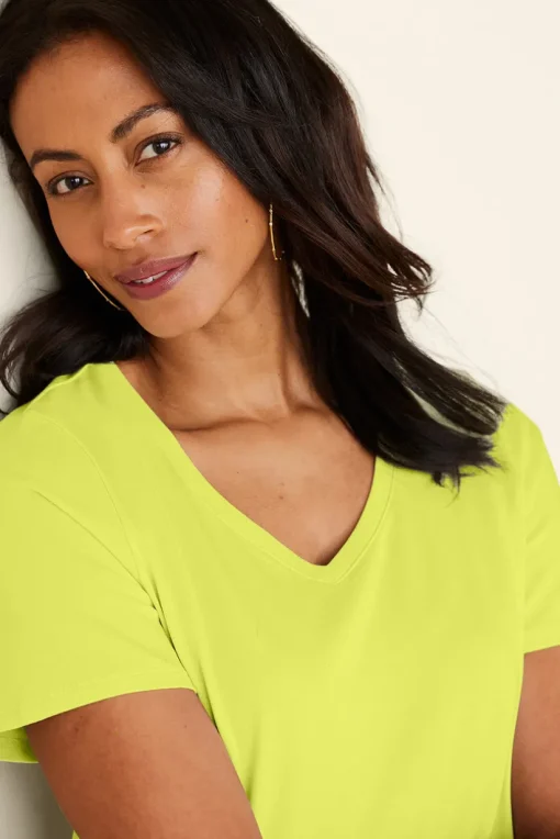 Soft Essential Supima Isabel Short Sleeve Tunic
