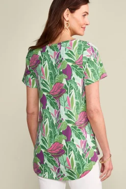 Soft Essential Supima Isabel Short Sleeve Tunic