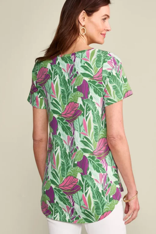 Soft Essential Supima Isabel Short Sleeve Tunic