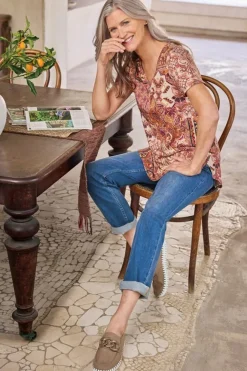 Soft Essential Supima Isabel Short Sleeve Tunic