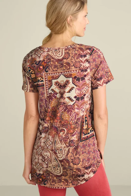 Soft Essential Supima Isabel Short Sleeve Tunic