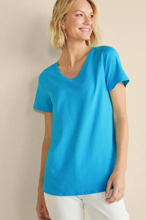 Soft Essential Supima Isabel Short Sleeve Tunic