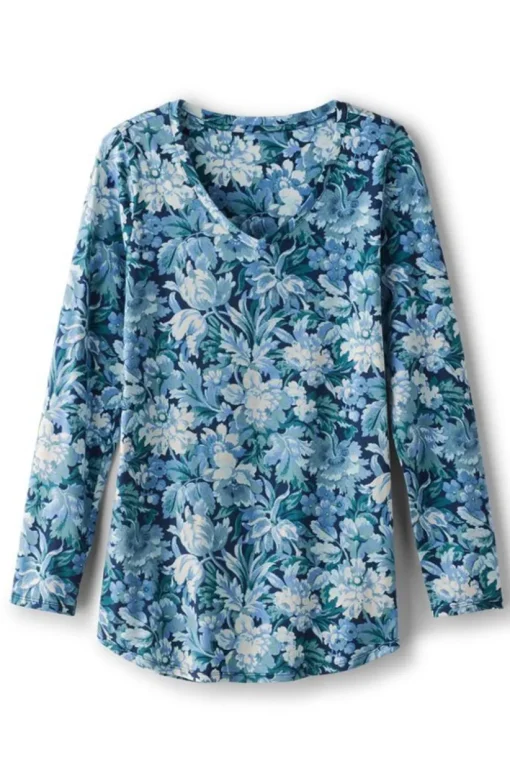 Soft Essential Supima Isabel Long Sleeve Tunic