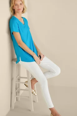 Soft Essential Supima Isabel Short Sleeve Tunic