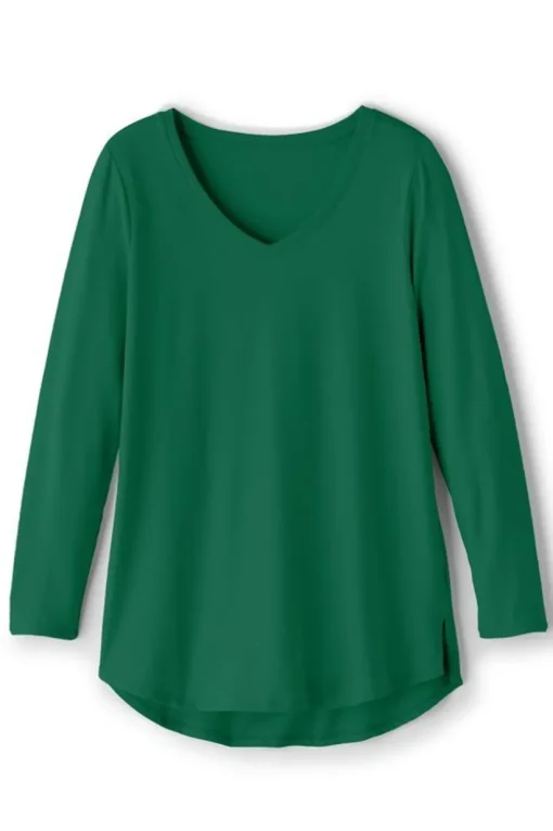 Soft Essential Supima Isabel Long Sleeve Tunic