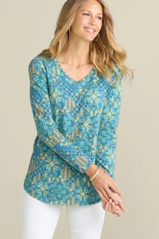 Soft Essential Supima Isabel Long Sleeve Tunic
