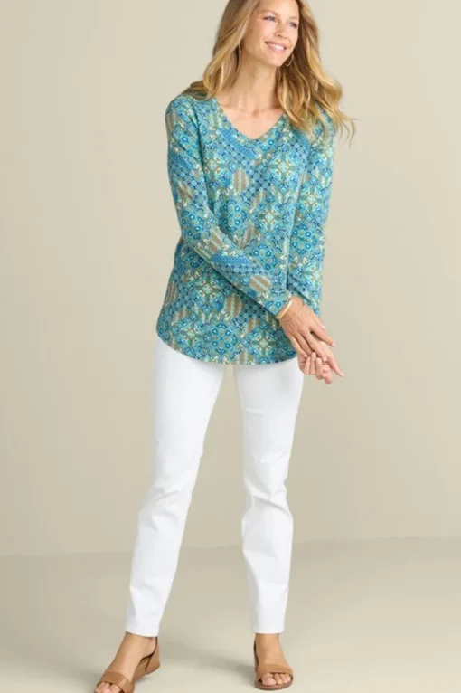 Soft Essential Supima Isabel Long Sleeve Tunic