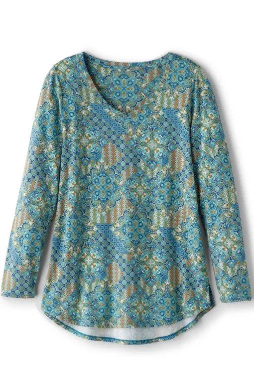 Soft Essential Supima Isabel Long Sleeve Tunic