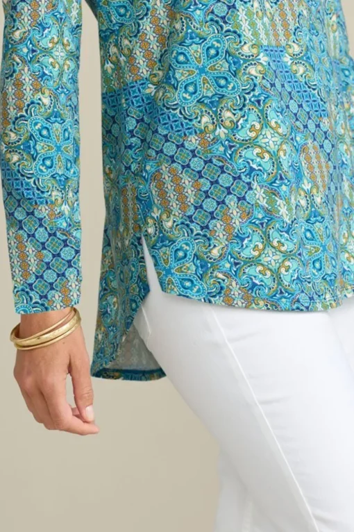 Soft Essential Supima Isabel Long Sleeve Tunic