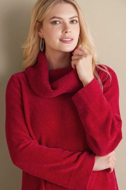 Soft Winds Chenille Tunic Sweater
