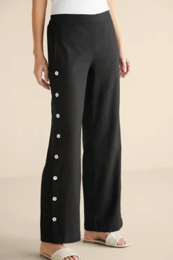 Sonoma Linen Blend Wide Leg Pants