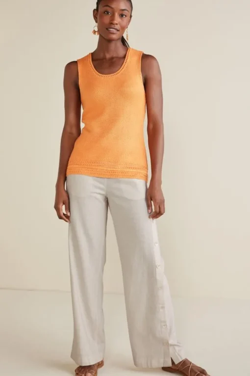 Sonoma Linen Blend Wide Leg Pants