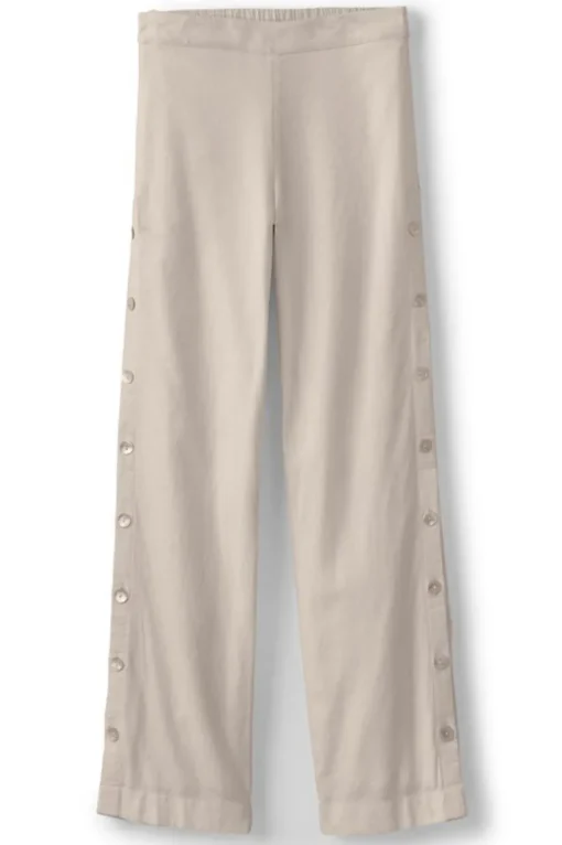 Sonoma Linen Blend Wide Leg Pants