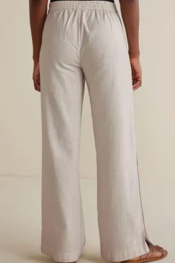 Sonoma Linen Blend Wide Leg Pants