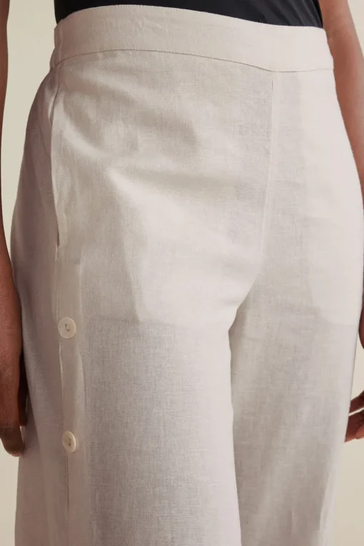 Sonoma Linen Blend Wide Leg Pants
