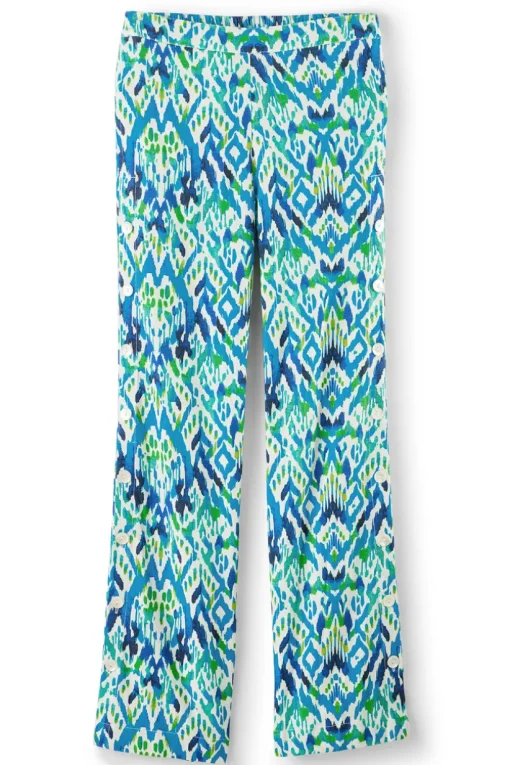 Sonoma Linen Blend Wide Leg Pants
