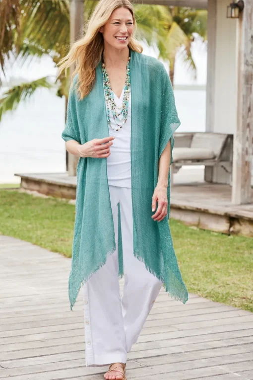 Sonoma Linen Blend Wide Leg Pants