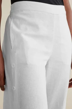 Sonoma Linen Blend Wide Leg Pants