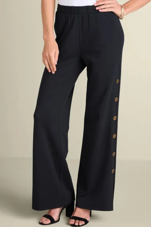 Sorrento French Terry Wide Leg Pants