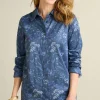Stretch Faux Suede Boyfriend Tunic Shirt