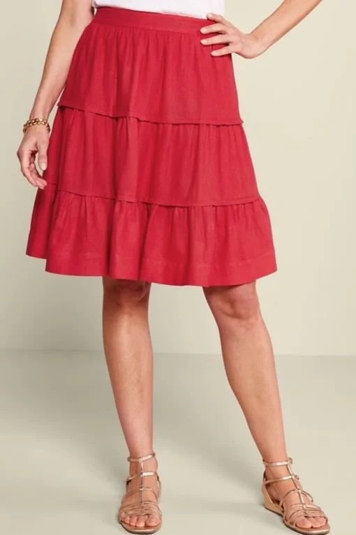 Talisa Linen Blend Skirt
