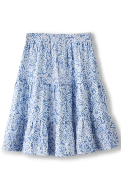 Talisa Linen Blend Skirt