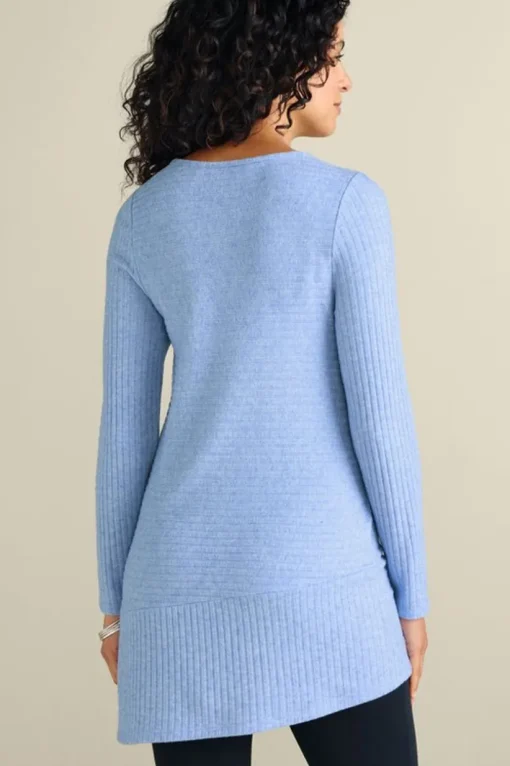 Textured Asymmetrical Tunic
