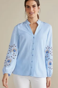 Titania Embroidered Top