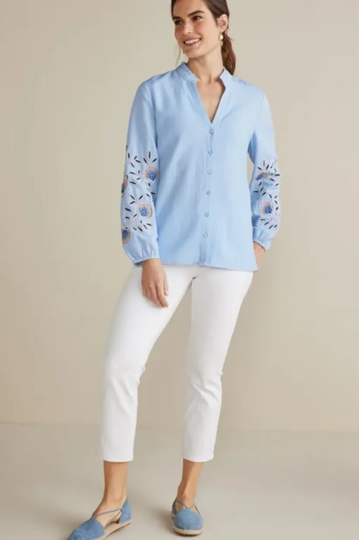 Titania Embroidered Top