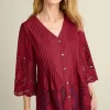 Trella Eyelet Top