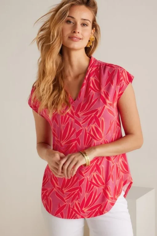 Twilight Luau Printed Tunic