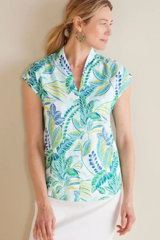 Twilight Luau Printed Tunic