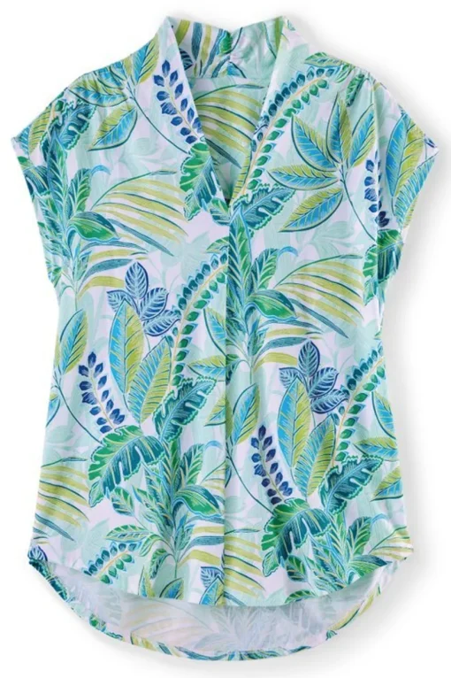 Twilight Luau Printed Tunic