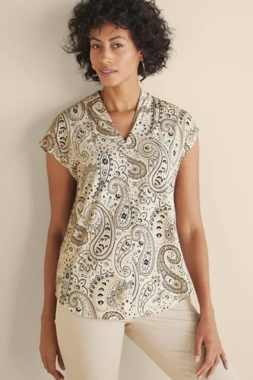 Twilight Luau Printed Tunic