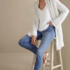 Ultimate Denim Pearl Straight Leg Jeans