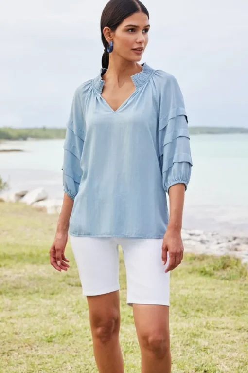 Ultimate Denim Slim Leg Shorts