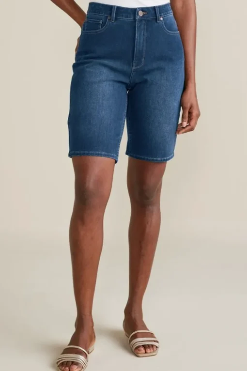 Ultimate Denim Slim Leg Shorts