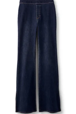 Ultimate Denim Slit Hem Flare Jeans