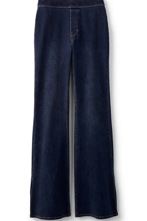 Ultimate Denim Slit Hem Flare Jeans