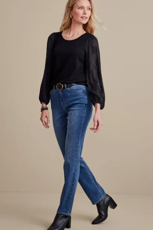 Ultimate Denim Straight Leg Jeans