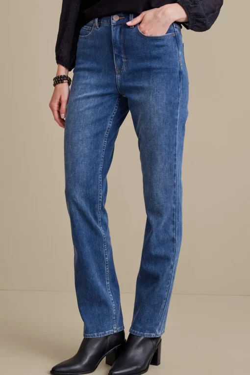 Ultimate Denim Straight Leg Jeans