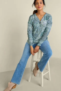 Valentina Zip Sweater